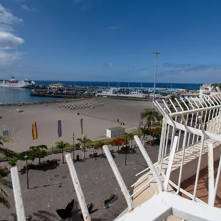 Cristianos, Ocean And Harbour View, Pedestrian Appartement Arona (Tenerife)